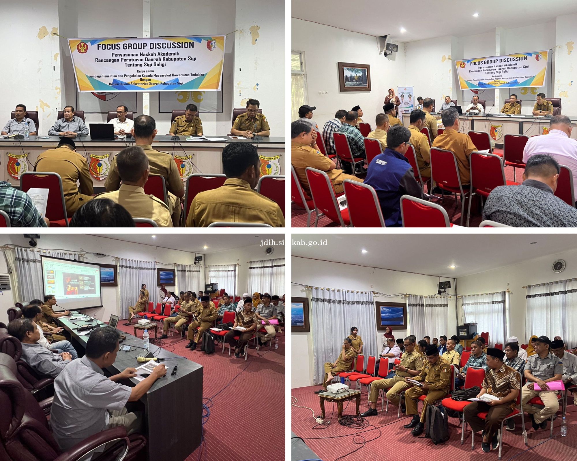 Focus Group Discussion Raperda Sigi Religi