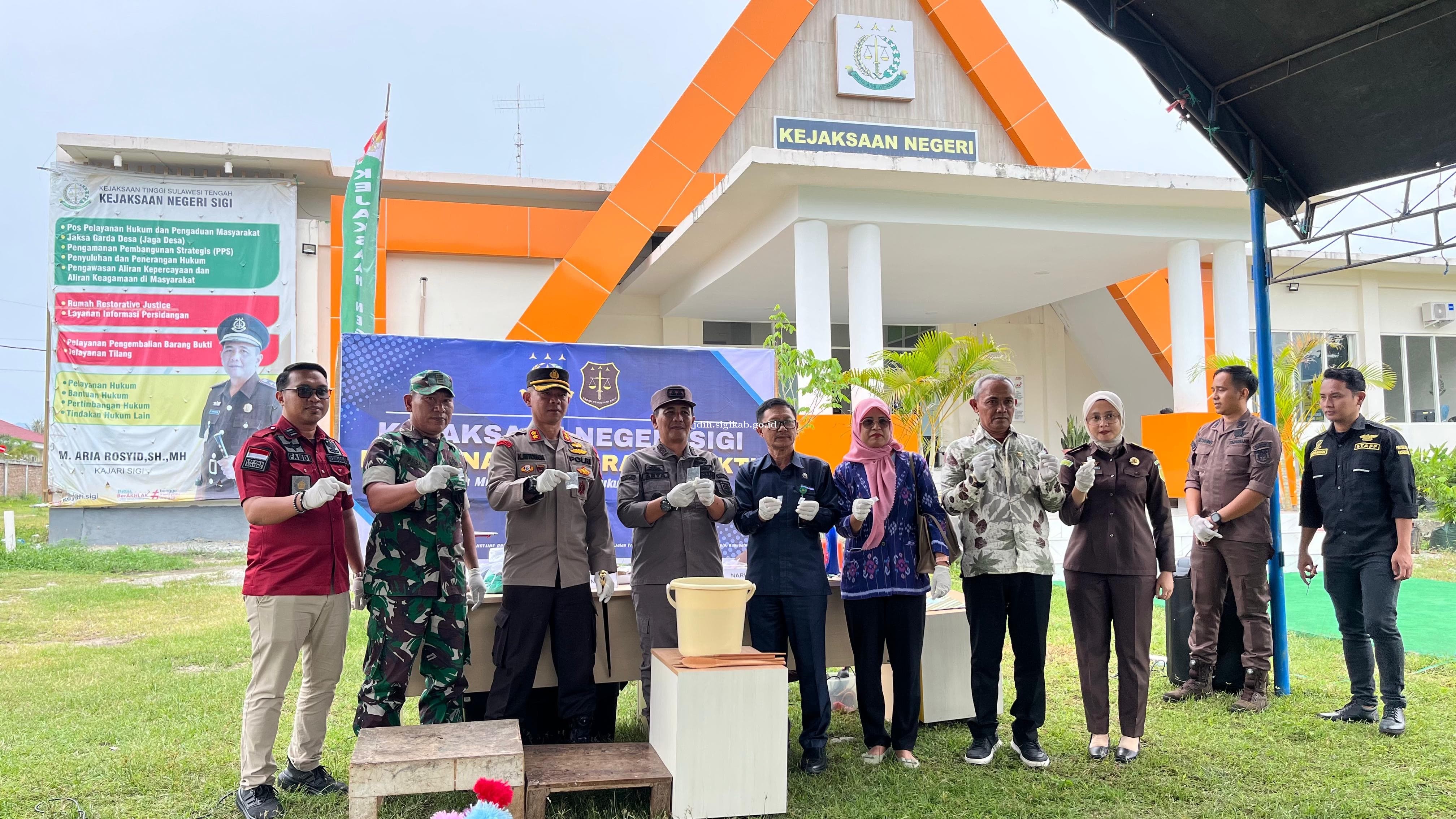  Pemusnahan Barang Bukti Yang Telah Berkekuatan Hukum Tetap (inkracht).