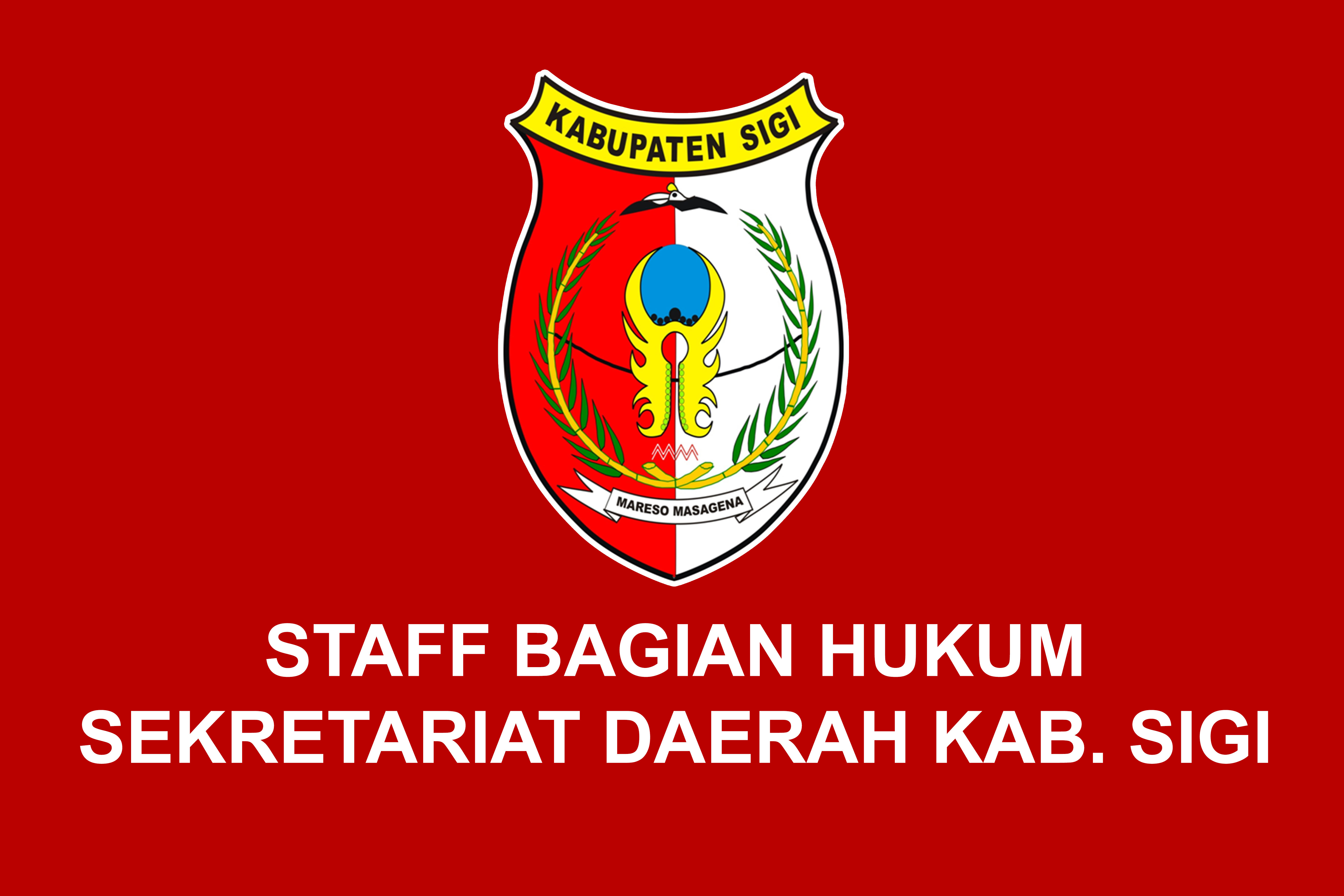 Staf Bagian Hukum Setda Kabupaten Sigi - (Ada 11 foto)